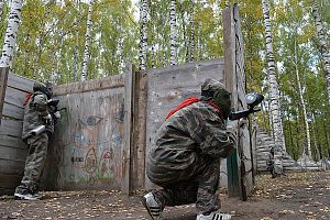Спортивный праздник для приборостроителей на "Пейнтбол-CITY"